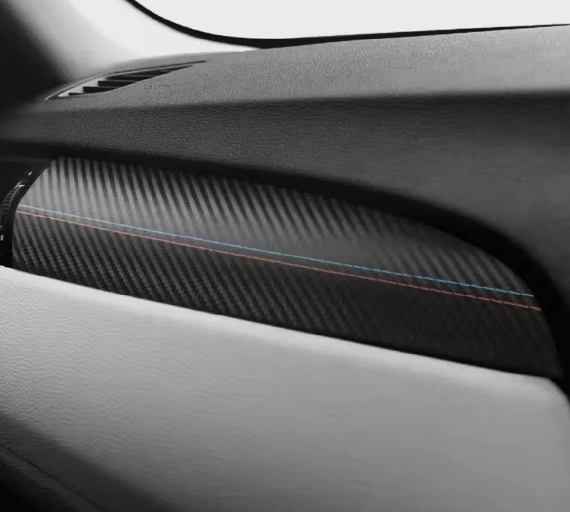 BMW X3 F25 X4 F26 2011-2021 Carbon Fibre Centre Dashboard Panel Trim Cover