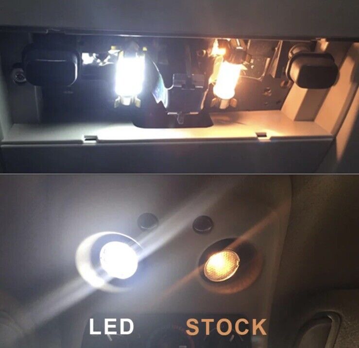 Ford Fiesta MK8 2018+ Cool White Interior LED Light Bulb Kit Canbus Error Free