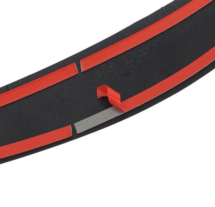 Gloss Black Headlight Eyelids For Hyundai I30 MK3 Headlight Eye Brows 2pcs