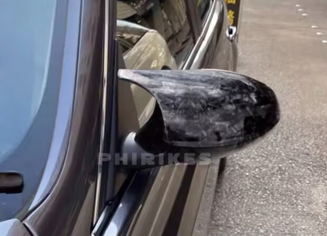 BMW 1 3 Series 2005-2009 Forged Carbon Fibre Effect M Style Wing Mirror Caps