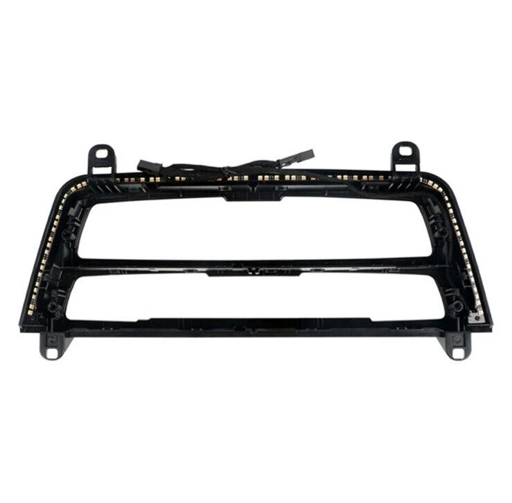 BMW 3 4 Series Gloss Black Air Con Panel Central Dash Trim With Ambient Light