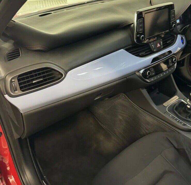 Hyundai I30 N MK3 2018-2023 Performance Blue Central Dashboard Console Trim