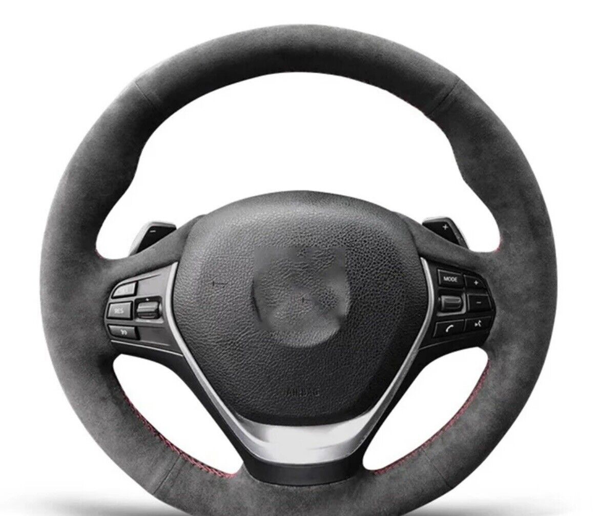 Black Alcantara Interior Trim Bundle For BMW 1 Series F20