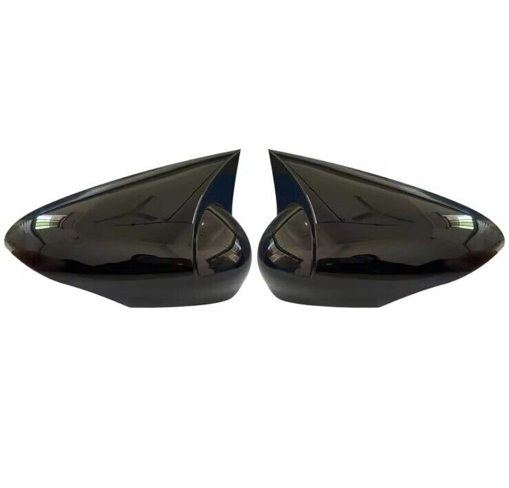 Ford Fiesta MK7/7.5 2008-2017 Gloss Black M Style Sport Wing Mirror Caps Covers