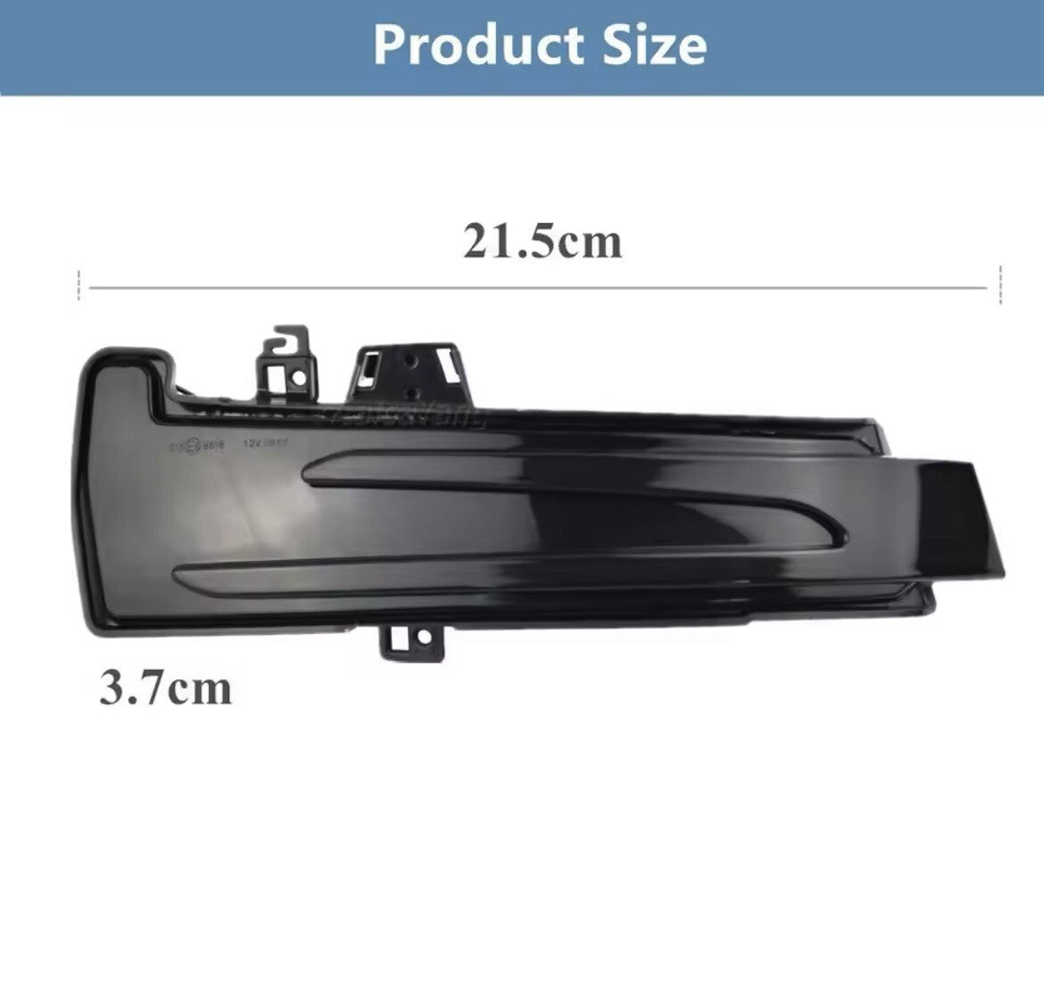 Mercedes A B C CLA E GLA Class Dynamic LED Sequential Mirror Indicators Smoked