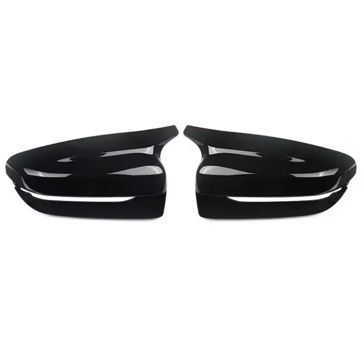 New Models BMW 3 4 5 7 8 Series Gloss Black M Style Wing Mirror Caps Replacement