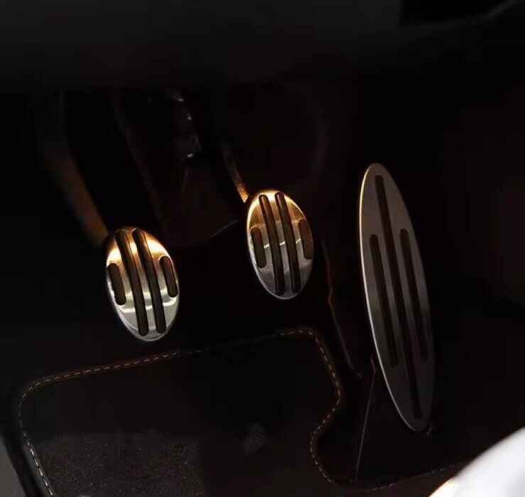 Stainless Steel Pedal Covers For Mini Cooper One Hatch Countryman JCW Manual