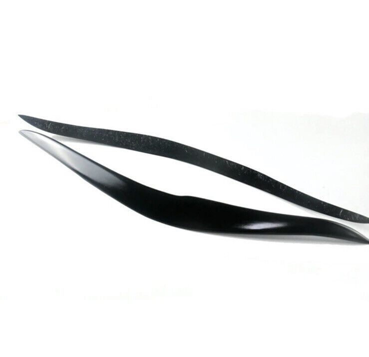 Gloss Black Headlight Eyelids For BMW 2 Series F22 F23 F87 Headlight Brows 2pcs