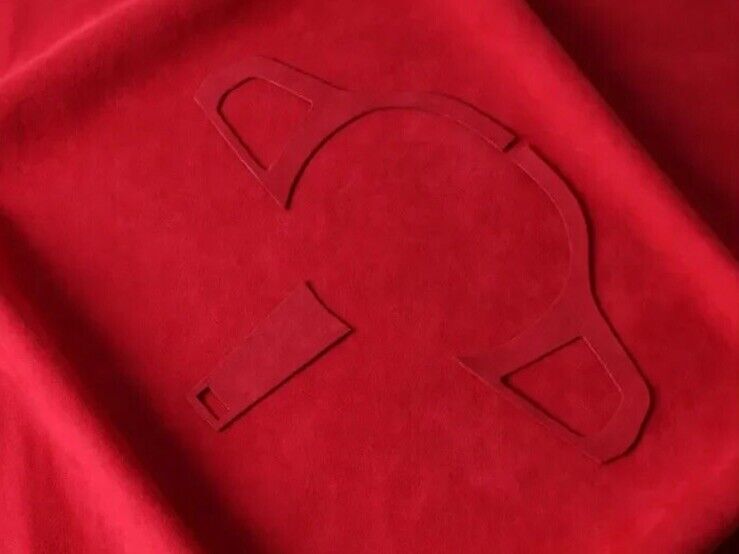 BMW 3 4 5 7 X3 X4 X5 G Series M Sport Red Alcantara Steering Wheel Trim Cover