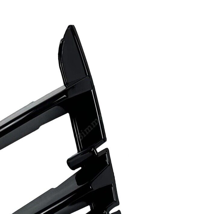 Gloss Black Rear Bumper Side Vent Canard Fins For BMW 1 Series M Sport F40 2019+