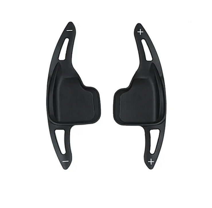 BMW 1 2 3 4 5 6 X Series Steering Wheel Paddle Shift Extensions Black Aluminium