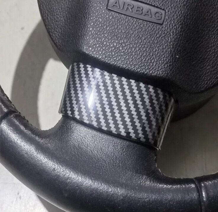 Ford Focus MK2 2005-2011 Carbon Fibre Effect Steering Wheel Trim Covers