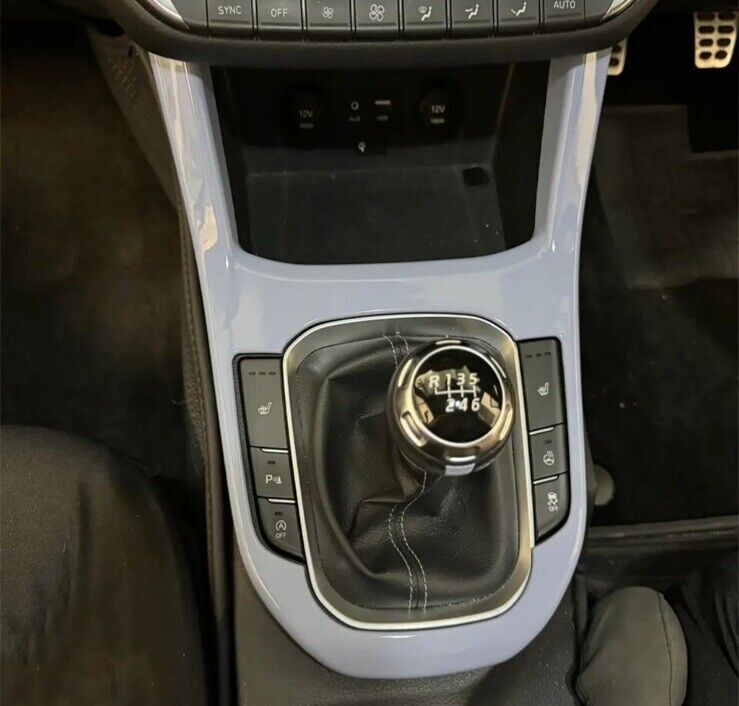 Hyundai I30 N MK3 2018-2023 Performance Blue Gear Panel Surround Overlay