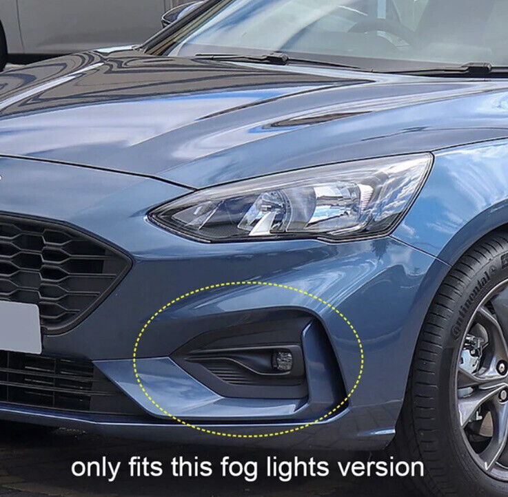 Ford Focus ST Line MK4 2019-2021 Carbon Fibre Effect Front Fog Light Surrounds