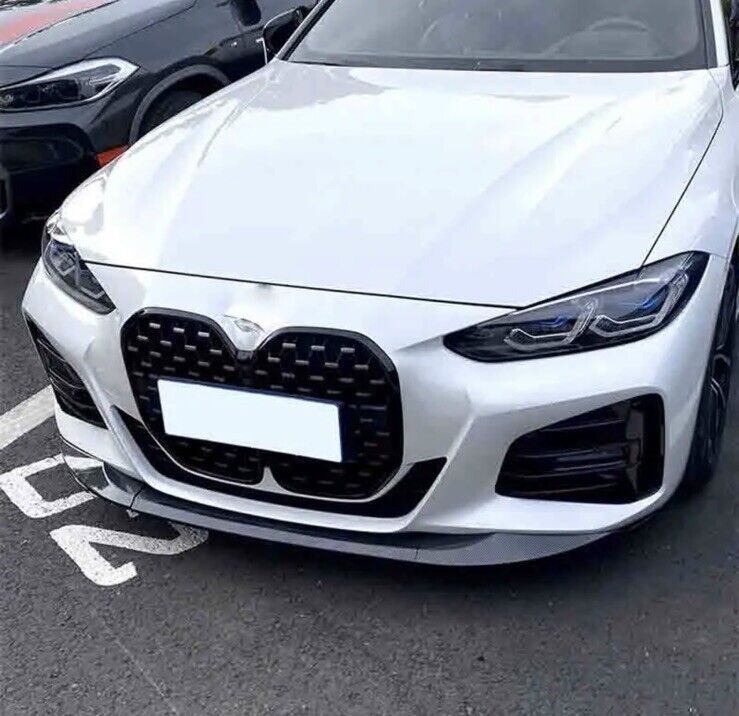 BMW 4 Series G22 G23 G26 2020+ Front Splitter Gloss Black Front Bumper Lip