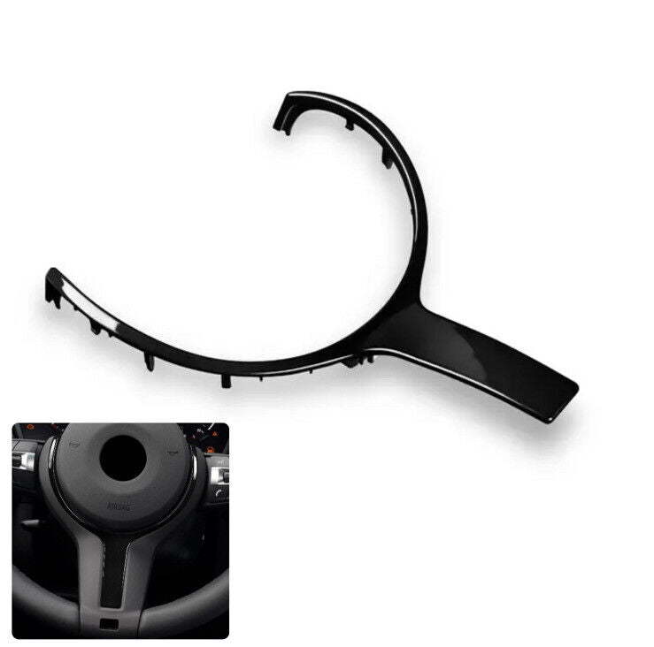 BMW 1 2 3 4 5 6 Series M Sport Gloss Black Steering Wheel Central Trim