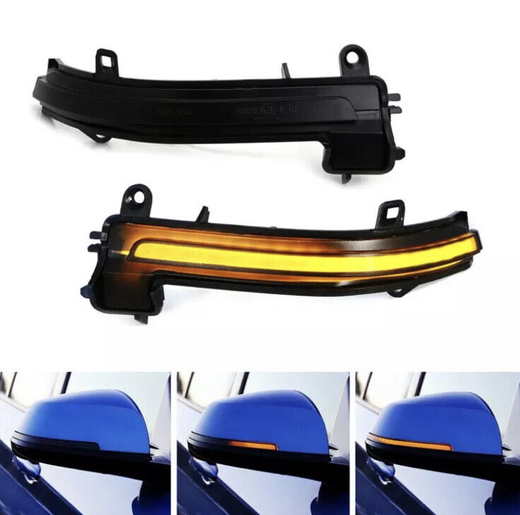 2x BMW 1 2 3 4 Series X1 i3 Dynamic LED Sequential Mirror Indicators Turn Signal