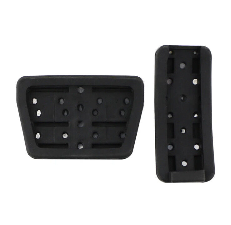 Metal Sport Pedal Covers For Ford Fiesta MK8 Puma Ecosport Automatic 2pcs