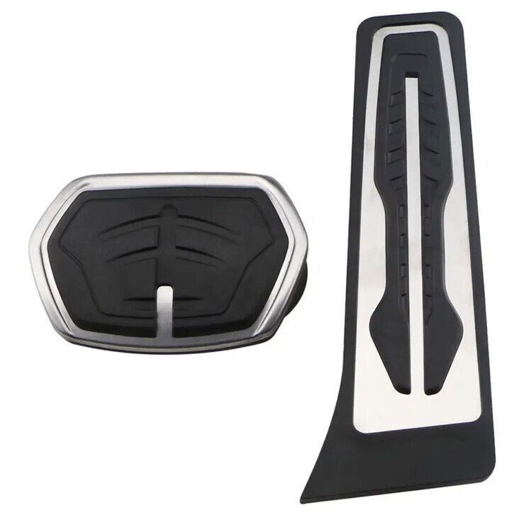Metal Sport Performance Pedal Covers For BMW 1 2 Series 2018-2022 Automatic RHD