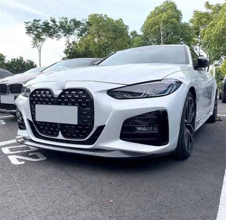 BMW 4 Series G22 G23 G26 2020+ Front Splitter Gloss Black Front Bumper Lip
