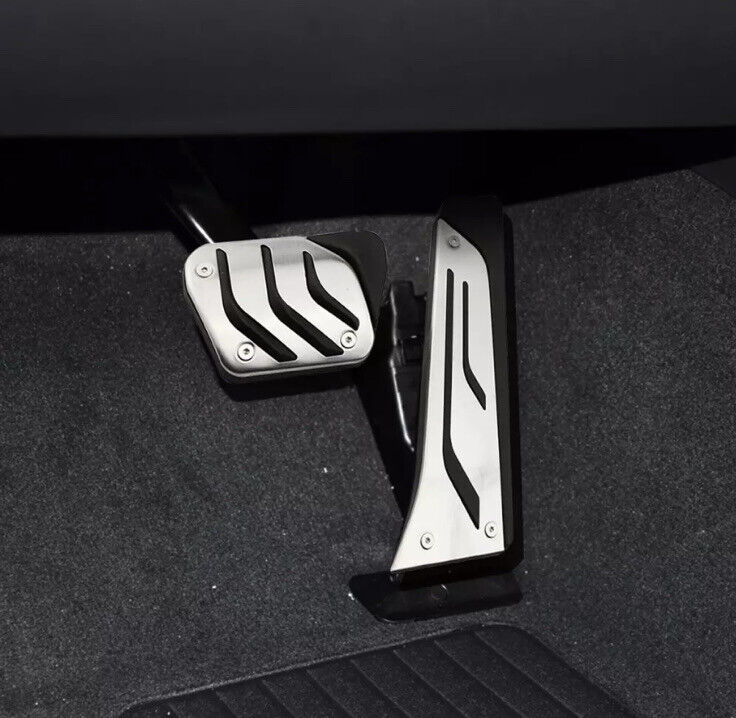 Metal Sport Pedal Covers For BMW 1 2 3 4 Series Automatic RHD Gas Brake