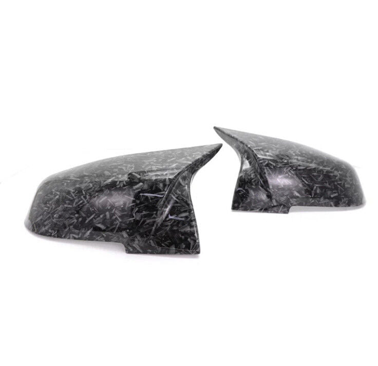 Forged Carbon Fibre Effect M3 M4 Style Wing Mirror Caps For BMW 1234 X M Series