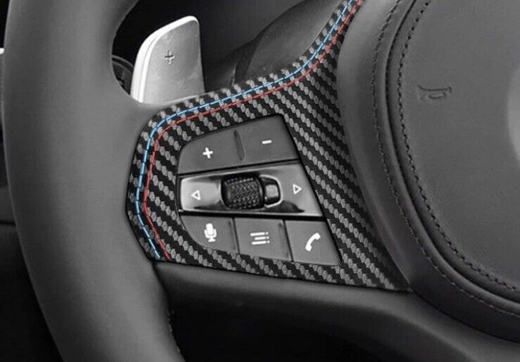 BMW 1357X G Series M Sport Carbon Fibre Effect Steering Wheel Trim Cover
