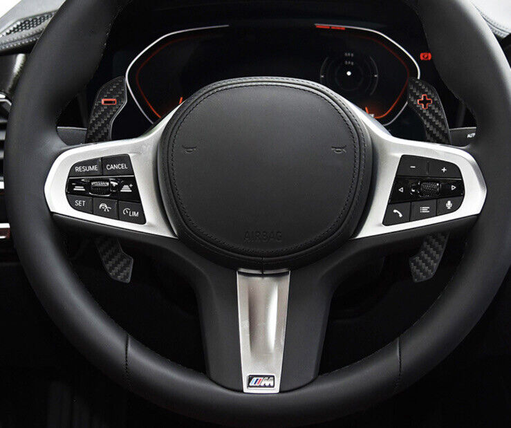 BMW Carbon Fibre Paddle Shift Replacements For BMW 3 5 6 7 X3 X4 X5 X6 X7 Series