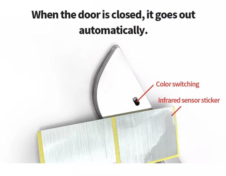 Toyota GR Sport LED Wireless RGB Door Sill Protector Strips USB Recharge