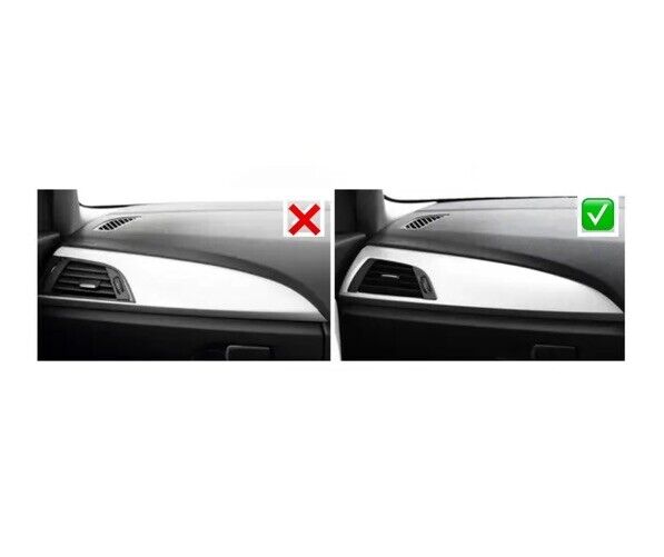 BMW 1 2 Series F20 F21 F22 F23 Carbon Fibre Effect Centre Dashboard Trim Cover