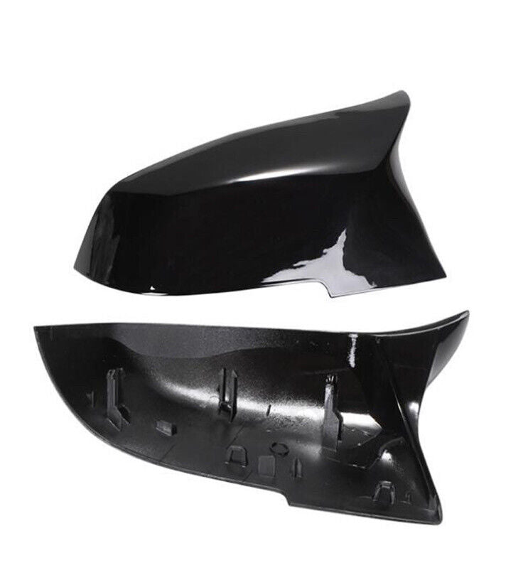Gloss Black M3 M4 Style Mirror Caps For BMW 1234 X Series Wing Mirror Covers