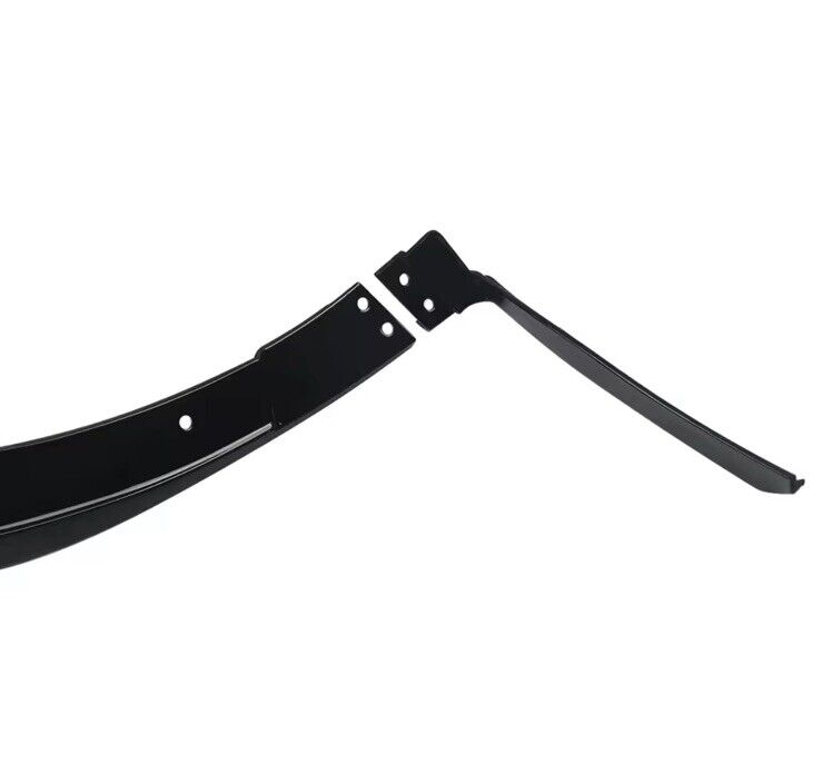Mercedes C Class W205 C205 AMG Line Sport Gloss Black Front Splitter Kit Lip