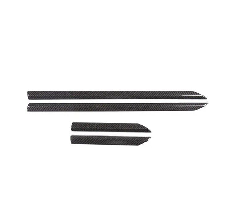 Carbon Fibre Fender Air Vent Trim Covers For Land Rover Range Rover Velar 4pcs