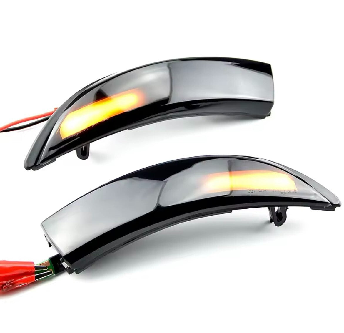 Ford Fiesta MK7 MK7.5 2008-2017 Dynamic LED Sequential Mirror Indicators Smoke