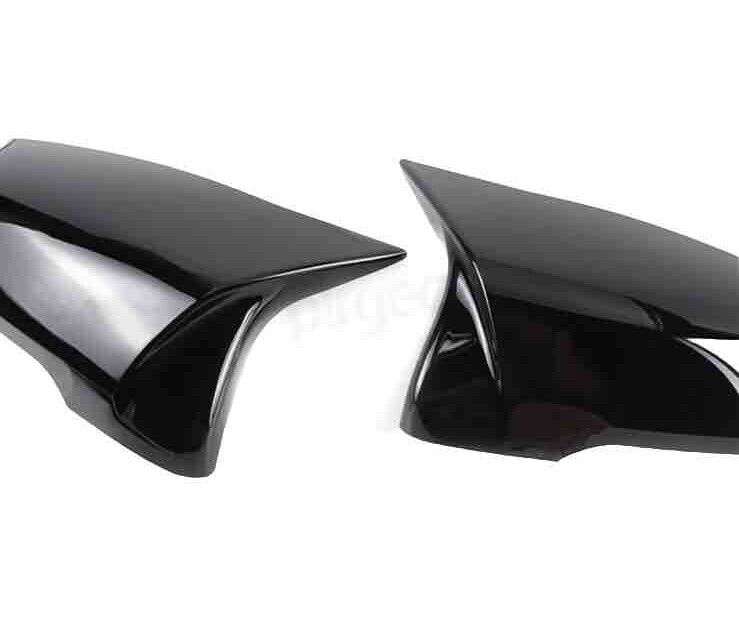 Gloss Black M3 M4 Style Mirror Caps For BMW F39 F40 F44 F45 F46 F48 F49 G29