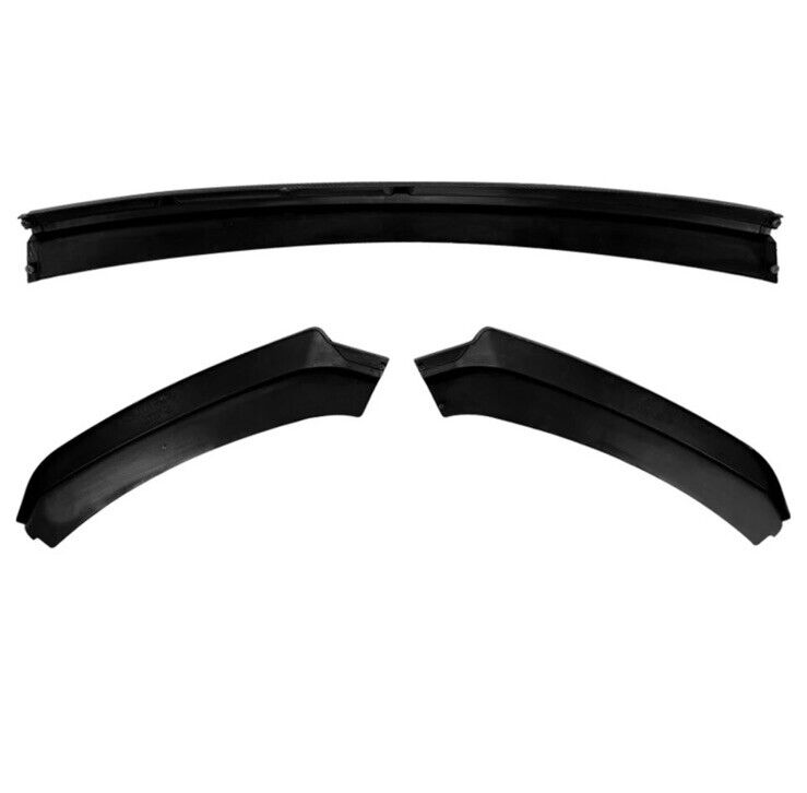 Seat Leon MK3 5F 2012-2016 Front Splitter Gloss Black Front Bumper Lip Spoiler