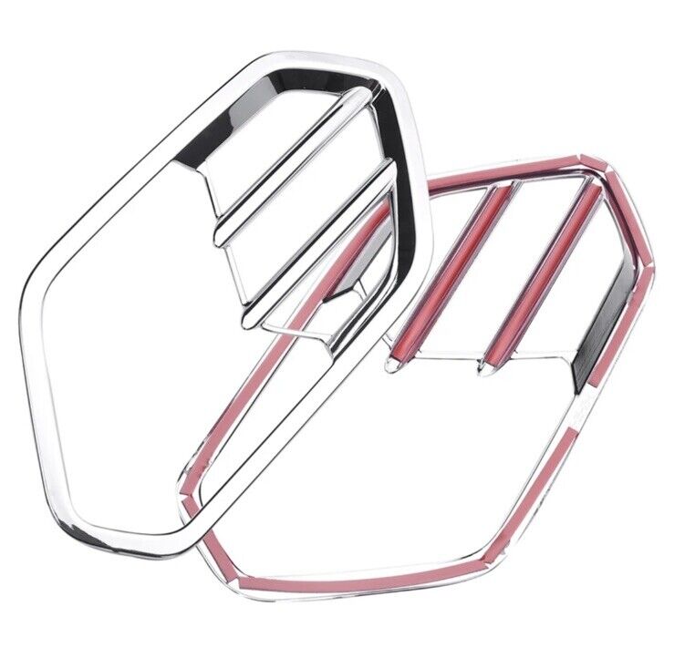 Ford Kuga 2017-2019 Chrome Front Fog Light Surrounds Frames Trims 2pcs