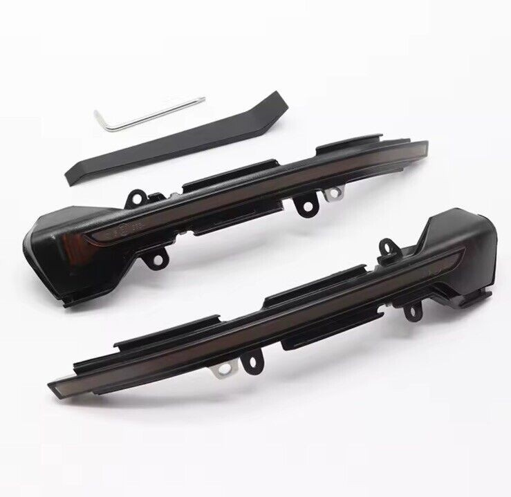Seat Ibiza 6F 2017-2021 Dynamic Sequential Led Mirror Indicators Smoked 2pcs