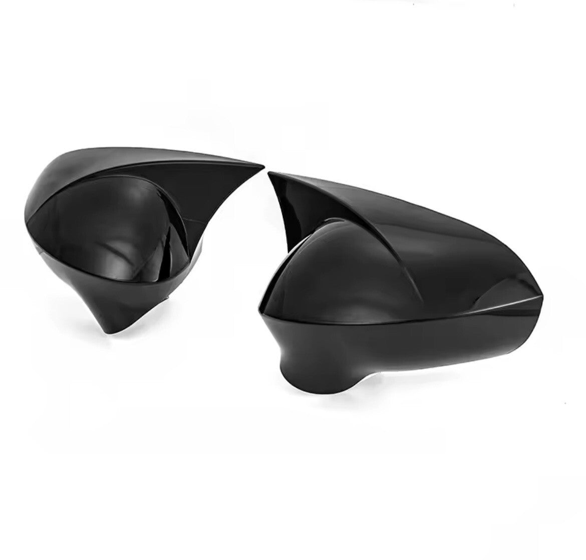 Seat Leon MK2 Ibiza MK4 2008-2017 Gloss Black M Style Wing Mirror Caps Covers