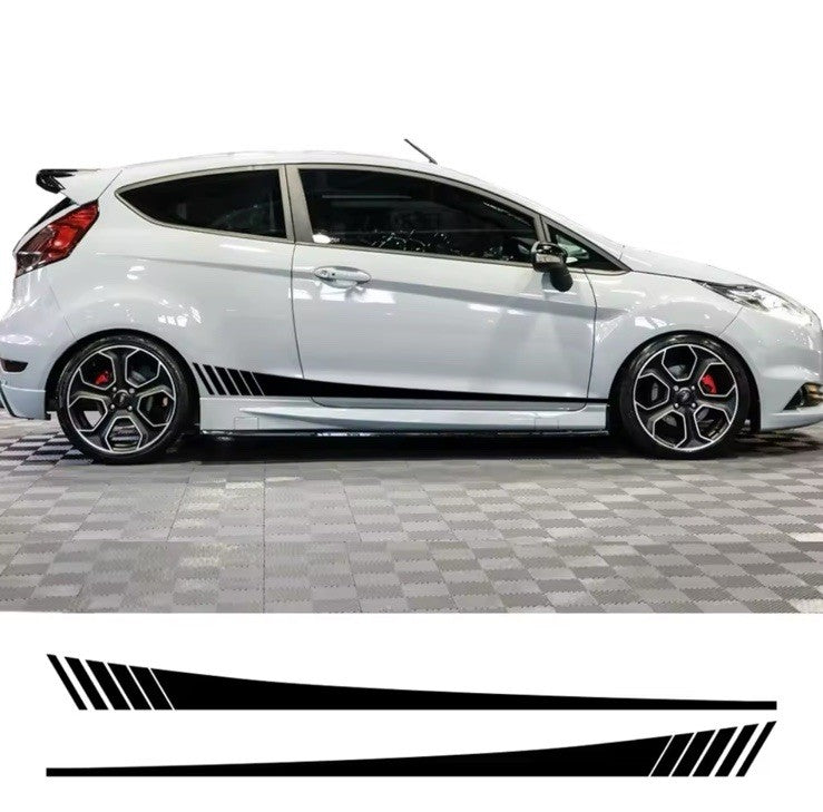 Ford Fiesta MK7 MK7.5 3 Door 2008-2017 Vinyl Door Stickers Graphics Side Stripes