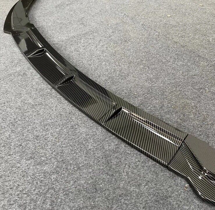 Ford Focus RS MK2 RS500 Carbon Fibre Effect Front Splitter Bumper Lip 3-Piece