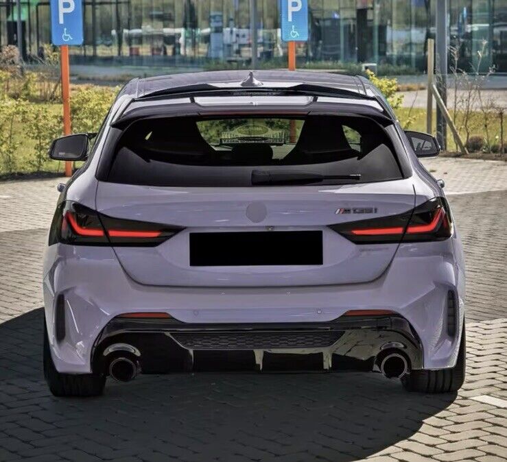 BMW 1 Series F40 2019-2024 M Performance Wing Spoiler Extension Carbon Fibre