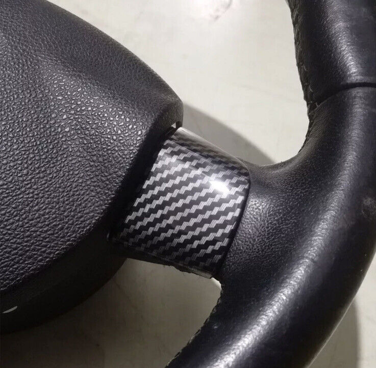 Ford Focus MK2 2005-2011 Carbon Fibre Effect Steering Wheel Trim Covers