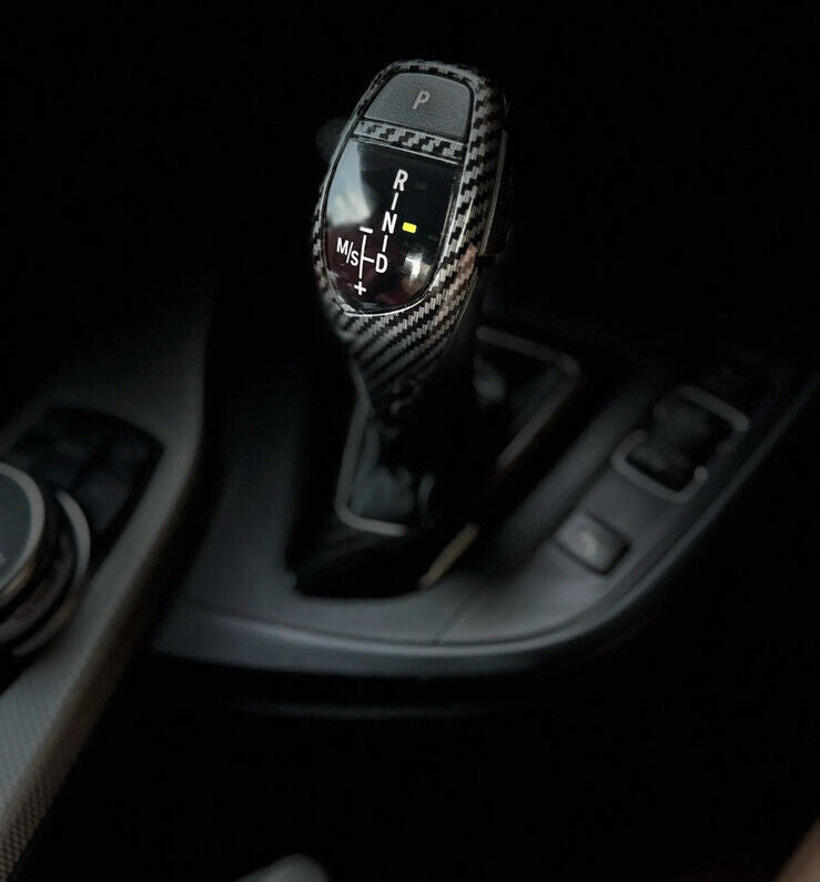 BMW 1 2 3 4 5 6 X Series Carbon Fibre Effect Gear Knob Replacement Automatic