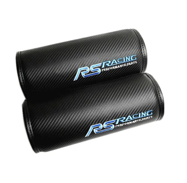 Focus RS Headrest Pillow Carbon Effect PU Leather For Ford Focus RS 2pcs
