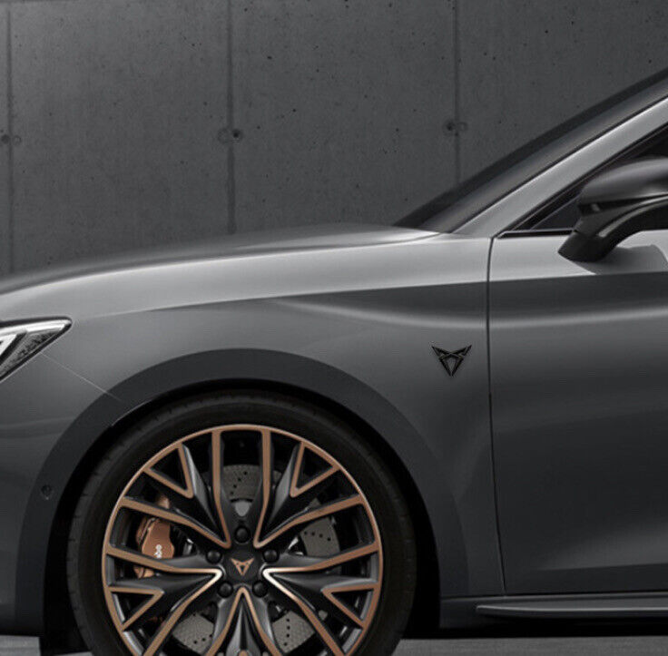 Gloss Black Cupra Badge For Seat Cupra Leon Ibiza Altea R Cupra Adhesive Badge