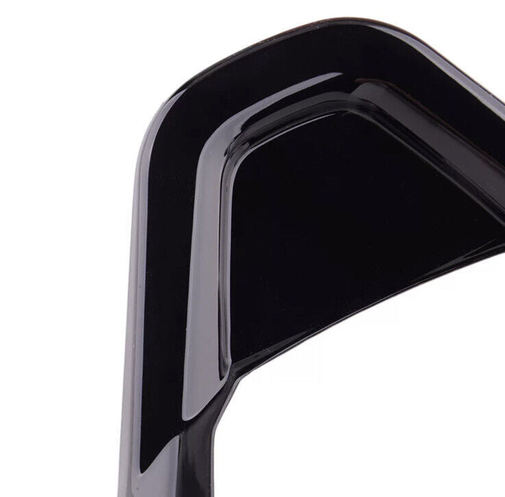 Ford Fiesta MK7 MK7.5 2009-2017 Gloss Black Steering Wheel Trim Cover