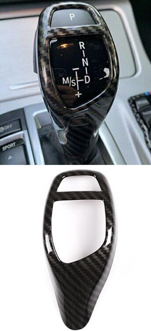 BMW 1 2 3 4 5 6 X Series Carbon Fibre Effect Gear Knob Cover Trim Automatic