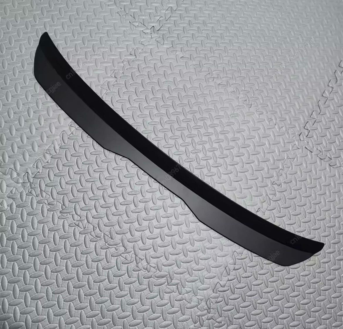 Seat Ibiza MK5 6F 2017-2021 Matt Black Spoiler Extension Rear Wing Lip Roof