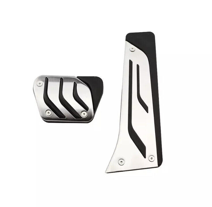 Metal Sport Pedal Covers For BMW 1 2 3 4 Series Automatic RHD Gas Brake